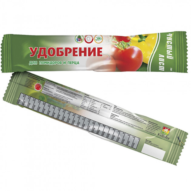 Добриво кристалічне для томатів і перцю Чистий Лист 100 г