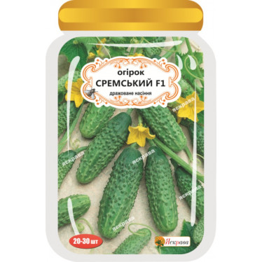 Огірок д/ж Сремський F1 (БАНКА) 20-30нас