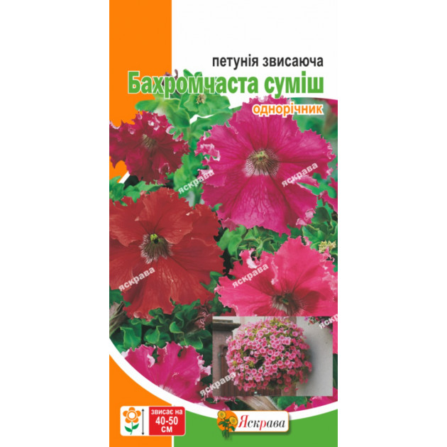 Петунія звисаюча Бахромчаста 0.015 г